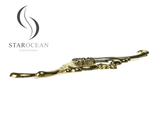 Custom Plated Color ABS Hard Materials Coffin Accessories Simple Design PF11