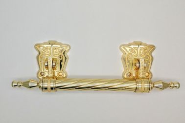 Zamak Metal Coffin Handle Zink Alloy Material European Style In Gold Plating ZH005